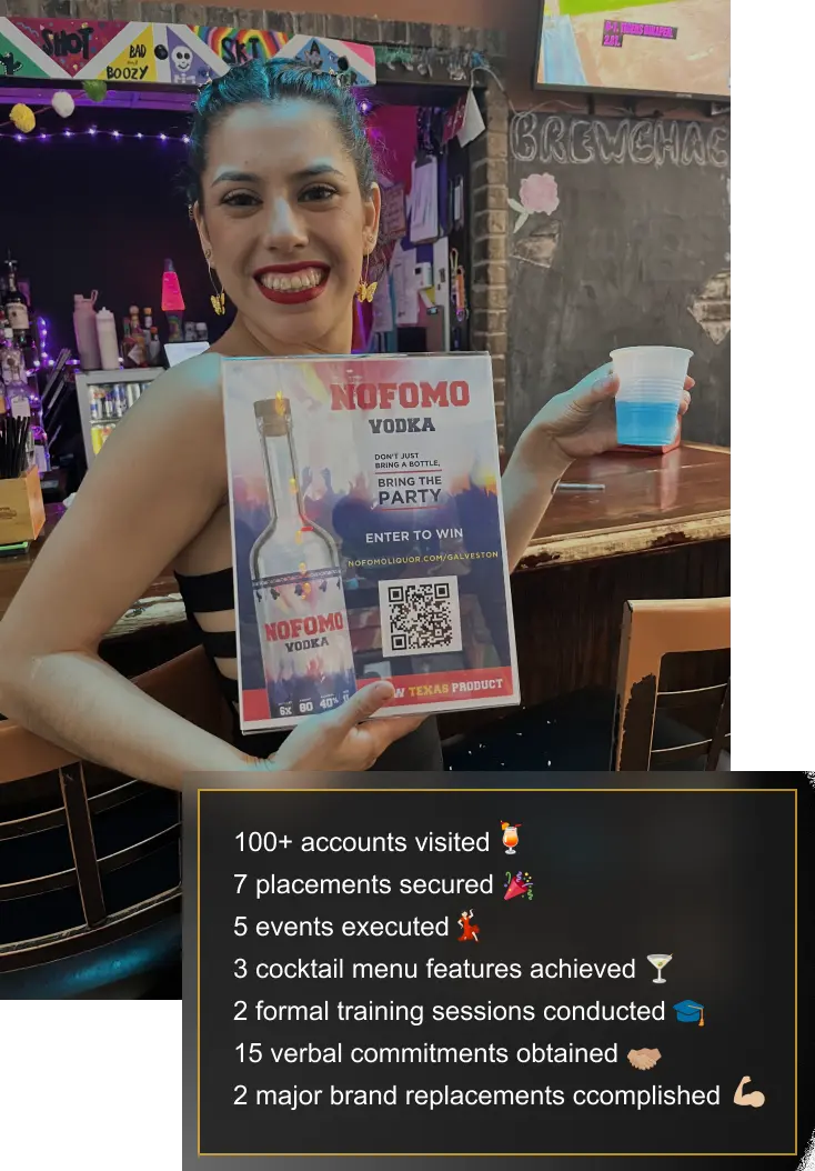 Spirits Marketing Brand Ambassador Program